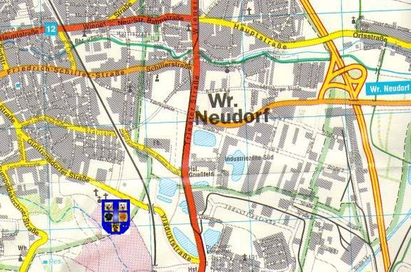 Karte des Platzes